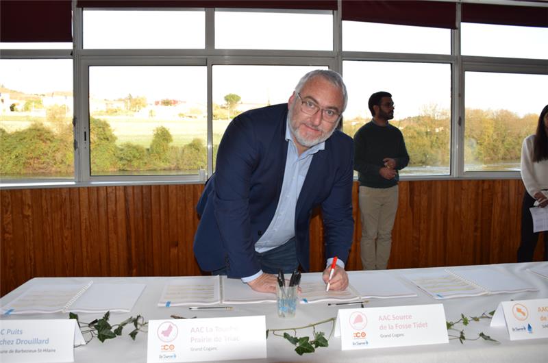 Mickaël CANIT, Président de Charente Eaux